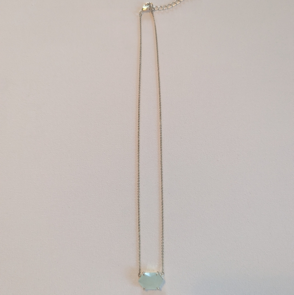 Light Green Stone Necklace